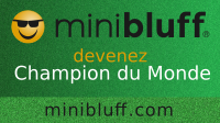 Aline joue au Minibluff